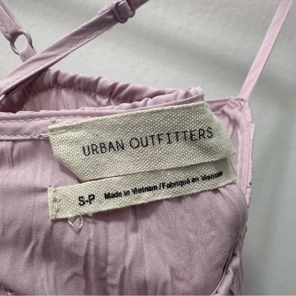 Urban Outfitters Lavender Tiered Mini Sundress